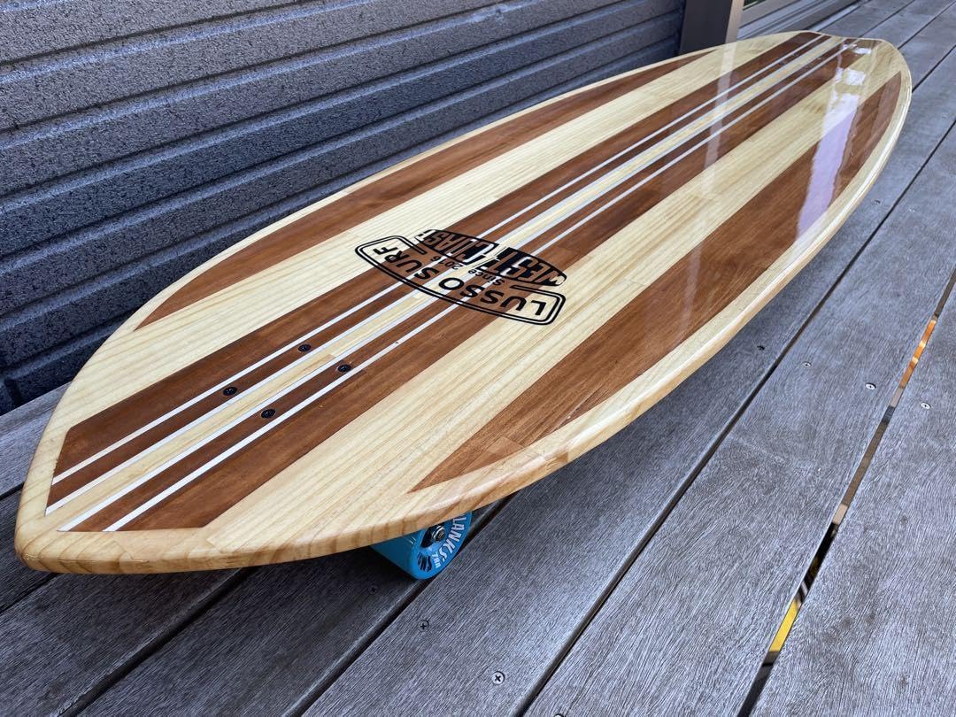 ロングサーフスケートデッキ。インテリアオブジェにも！